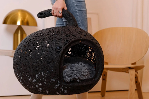 Переноска для животных из базальта Cat Nest - 4