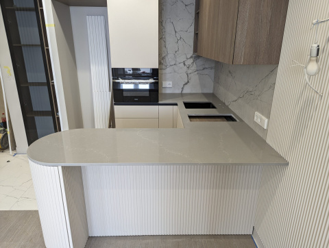 Каррара Грей (Carrara Gray Quartz) - 4
