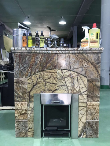 Желтые тропики (Yellow tropics marble) - 4