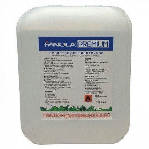 Жидкое биотопливо FANOLA (5 л.)